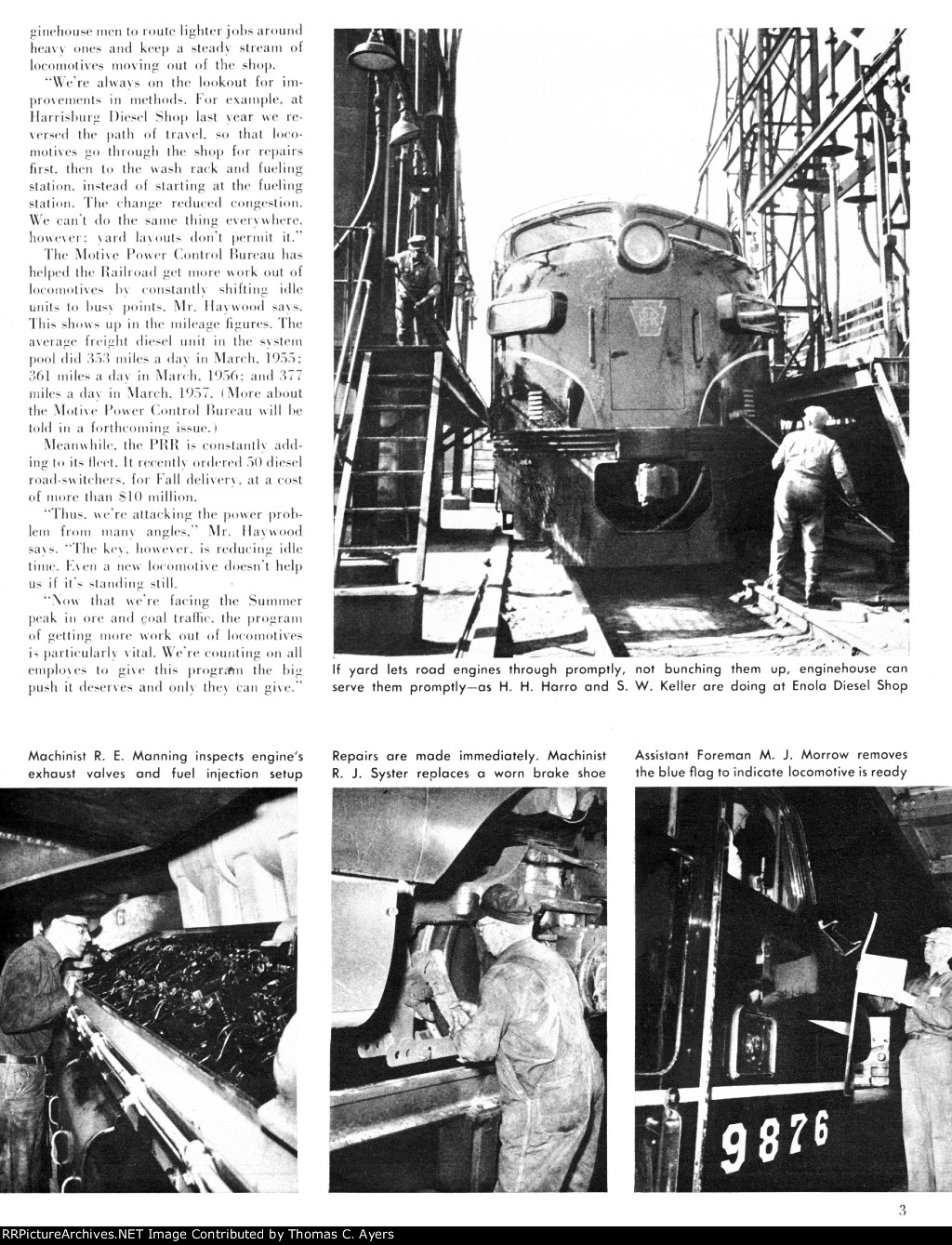 PRR "Make That Engine Move," Page 3, 1957